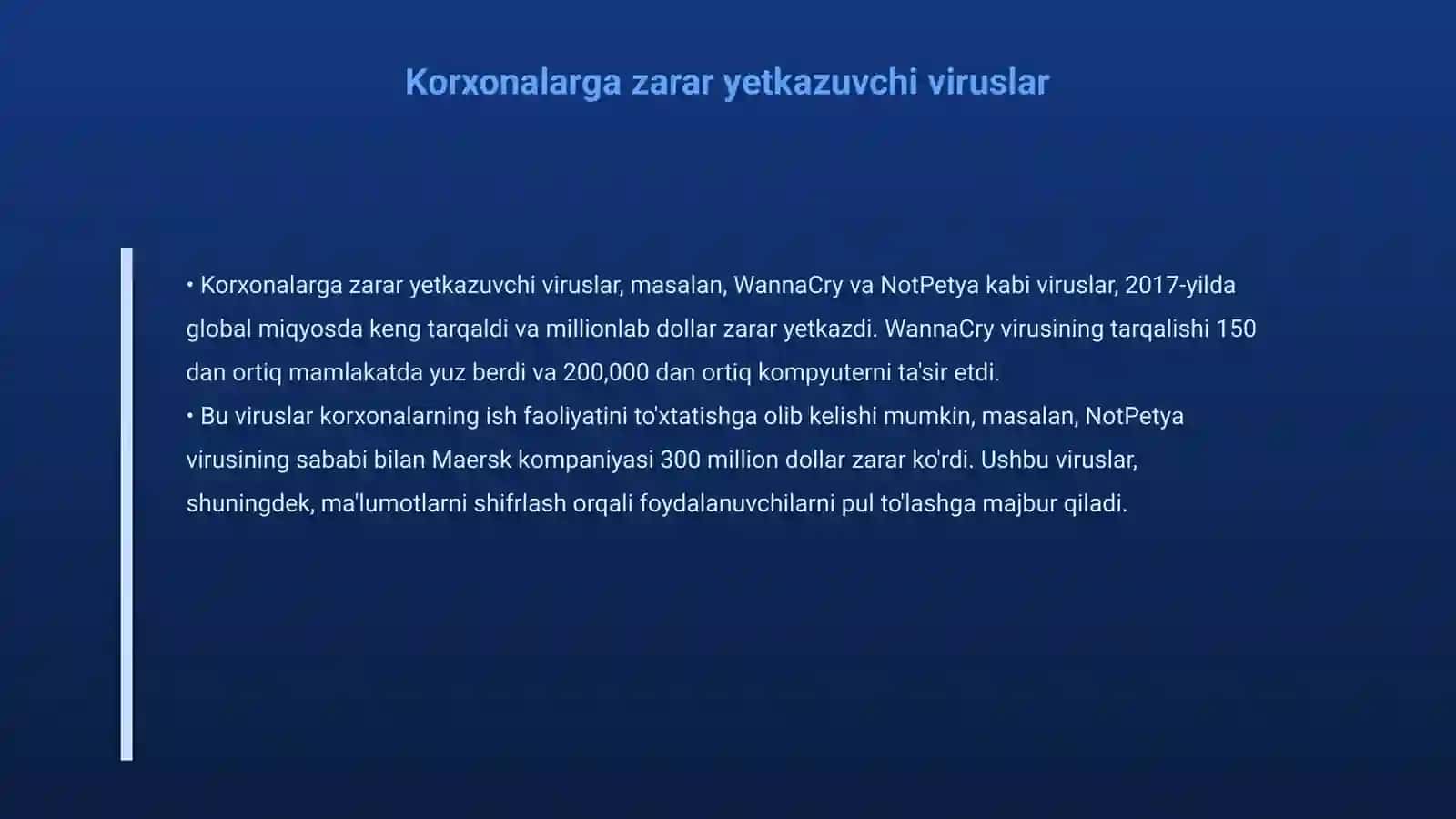 Korxonalarga texnikaviy xavf tug‘diradigan viruslar 4
