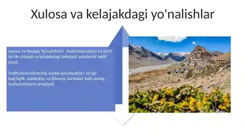 Institutsionalizmning kelib chiqishi va asosiy xususiyatlari 4