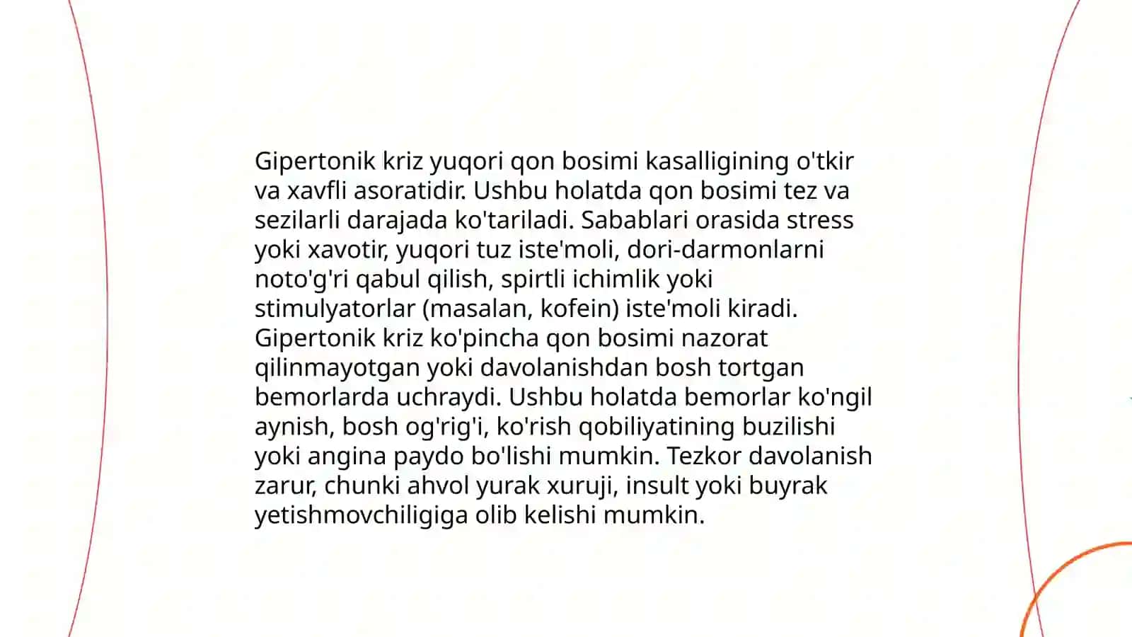 Gipertonik krizda birinchi tibbiy yordam 4