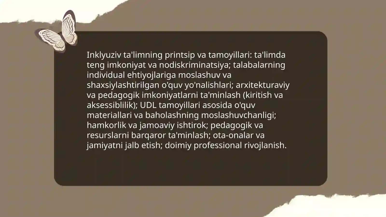 Inklyuziv taʼlimning metodalogik va nazariy asoslari 4