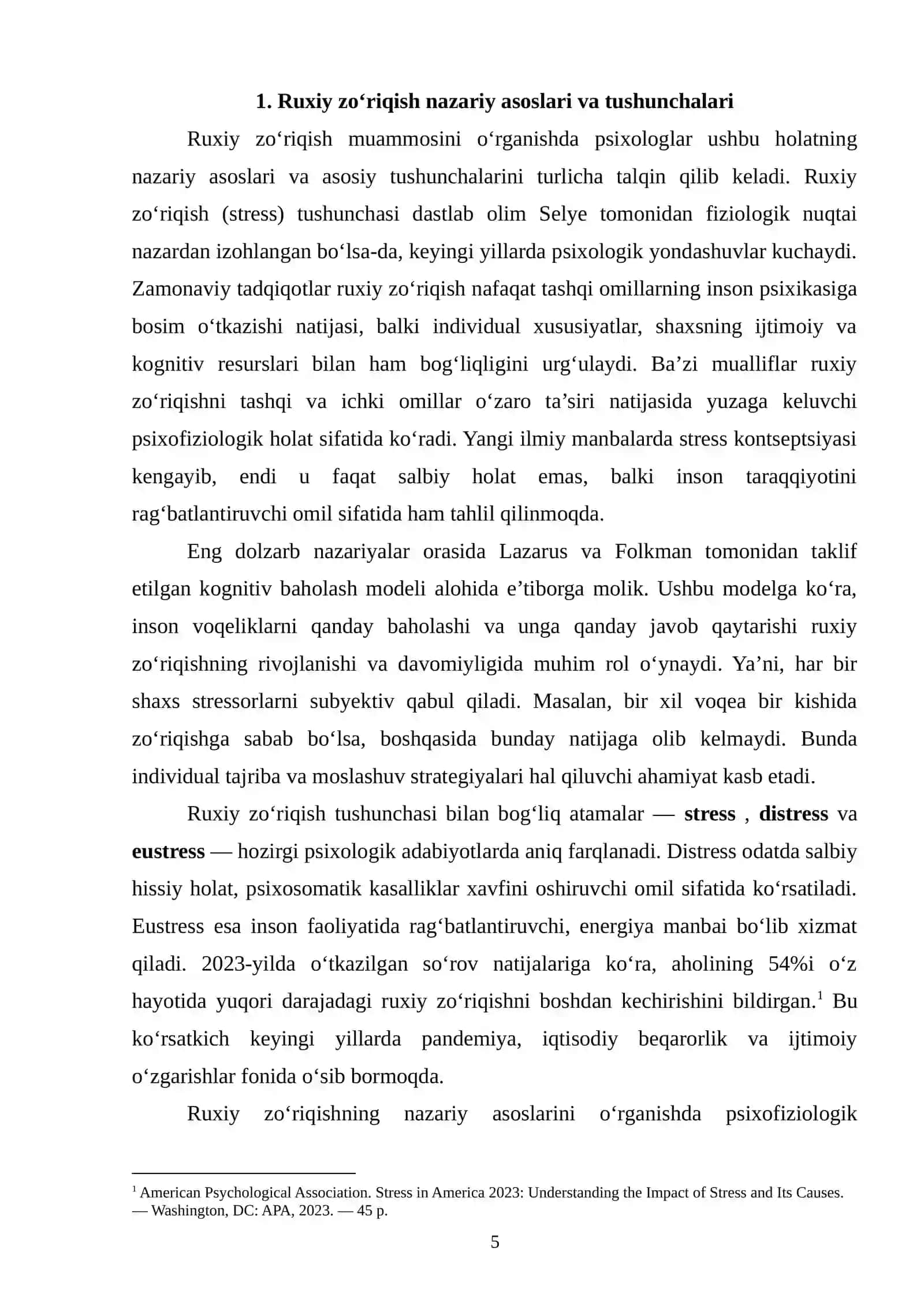 Ruxiy zo‘riqish va uning sabablari 4