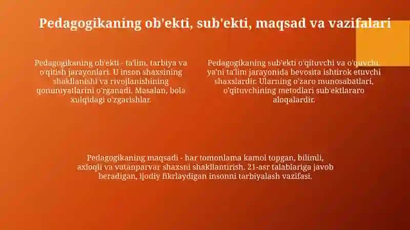 Pedagogika fanining mohiyati va asosiy tushunchalari 4