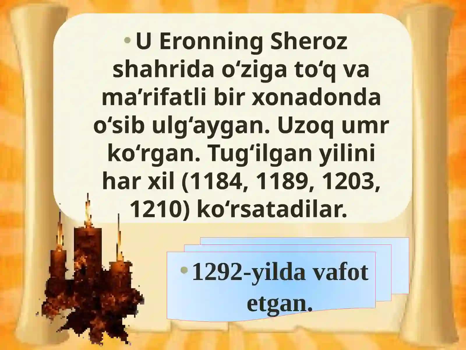 SA’DIY SHEROZIY 4