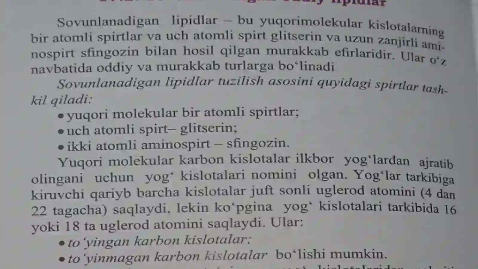 LIPIDLAR.SOVUNLANADIGAN LIPIDLAR 4