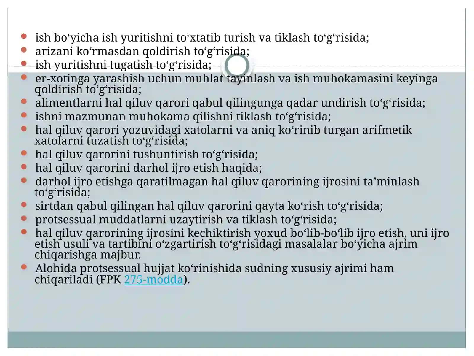 SUDLAR TOMONIDAN QABUL QILINADIGAN AJRIMLARI 4