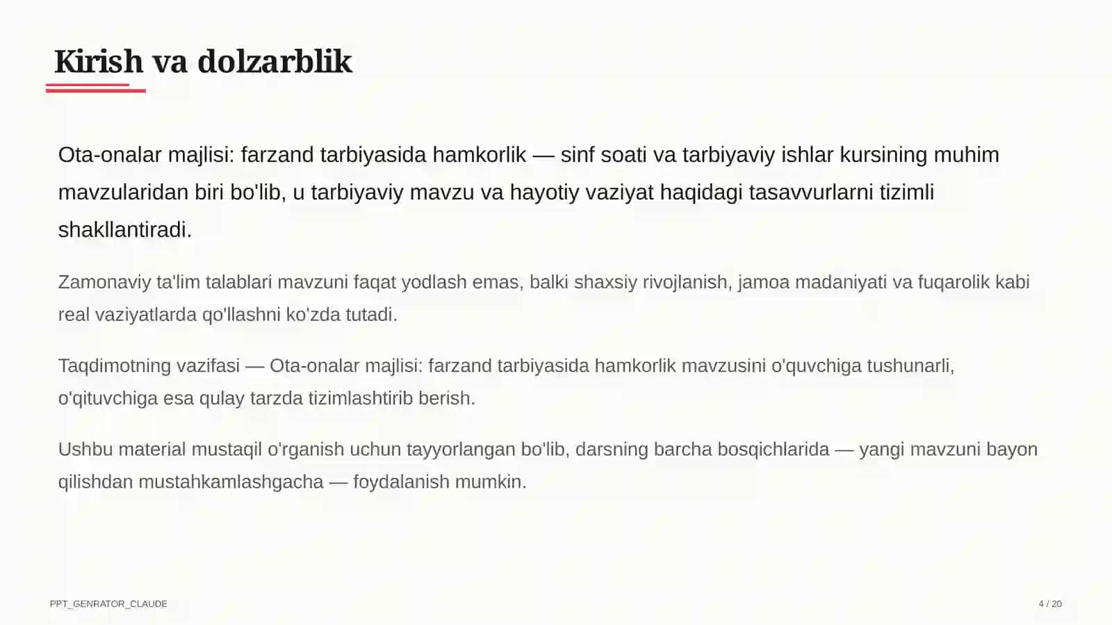 Ota-onalar majlisi: farzand tarbiyasida hamkorlik 4