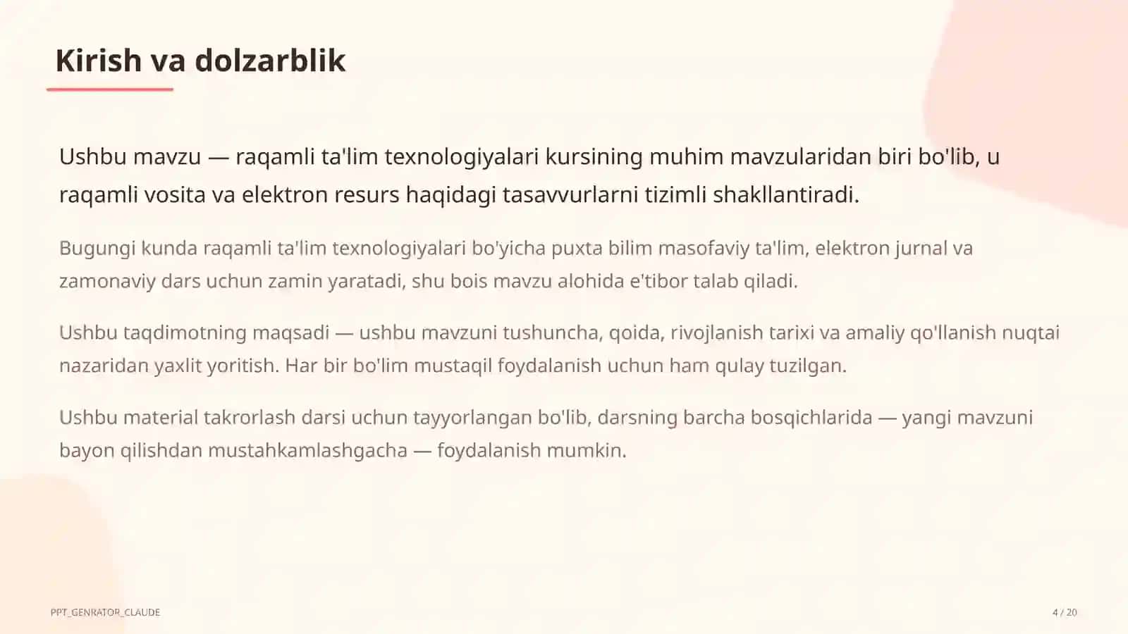 Ta'limda Telegram-botlar va kanallardan foydalanish 4