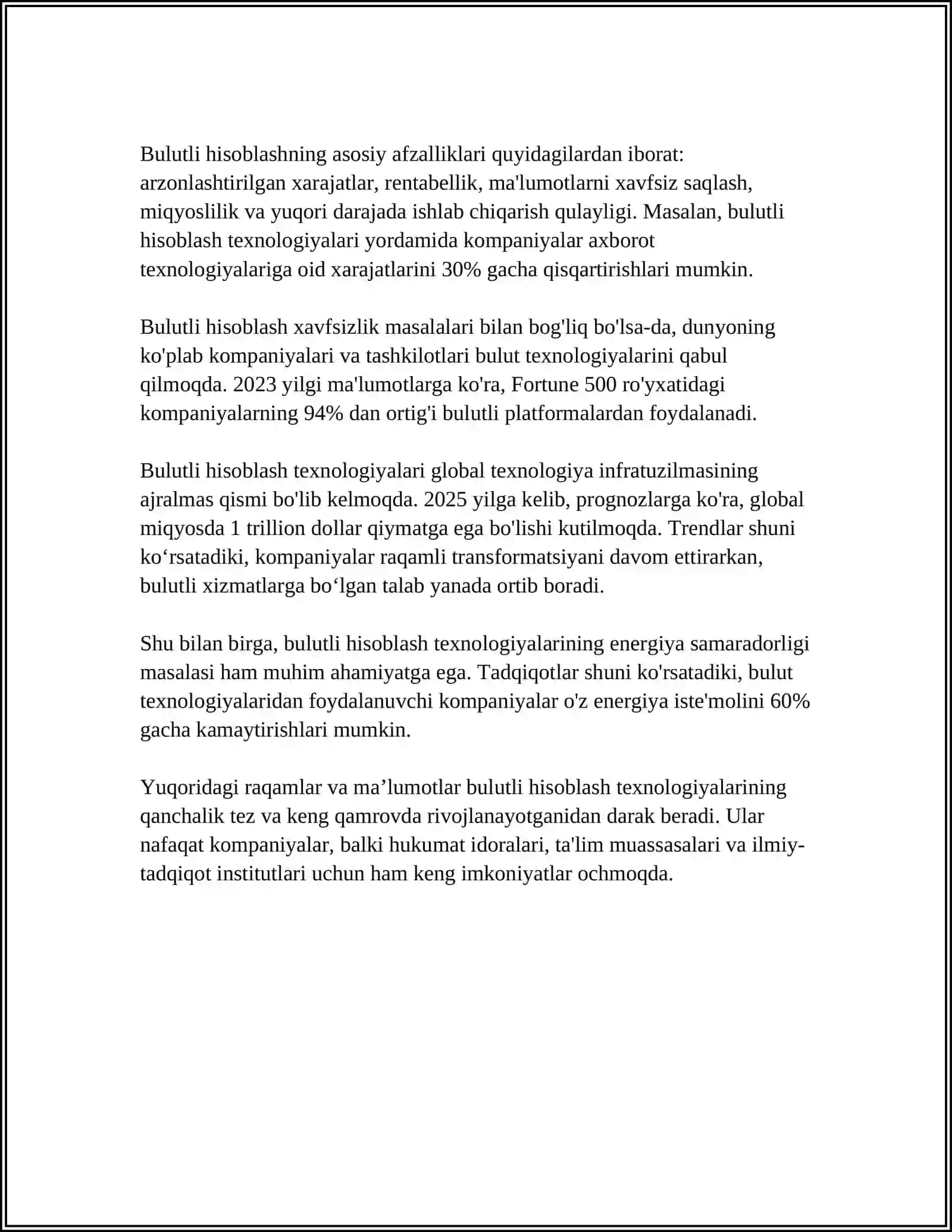 RAQAMLI IQTISODIYOTNING ASOSIY TEXNOLOGIYALARI 4