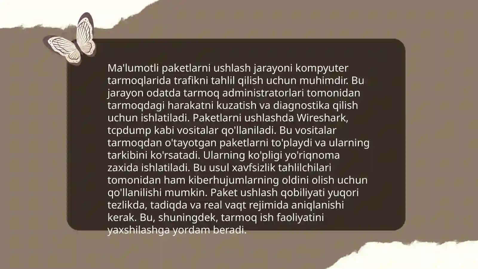 Tarmoqlararo ekran texnologiyasi 4