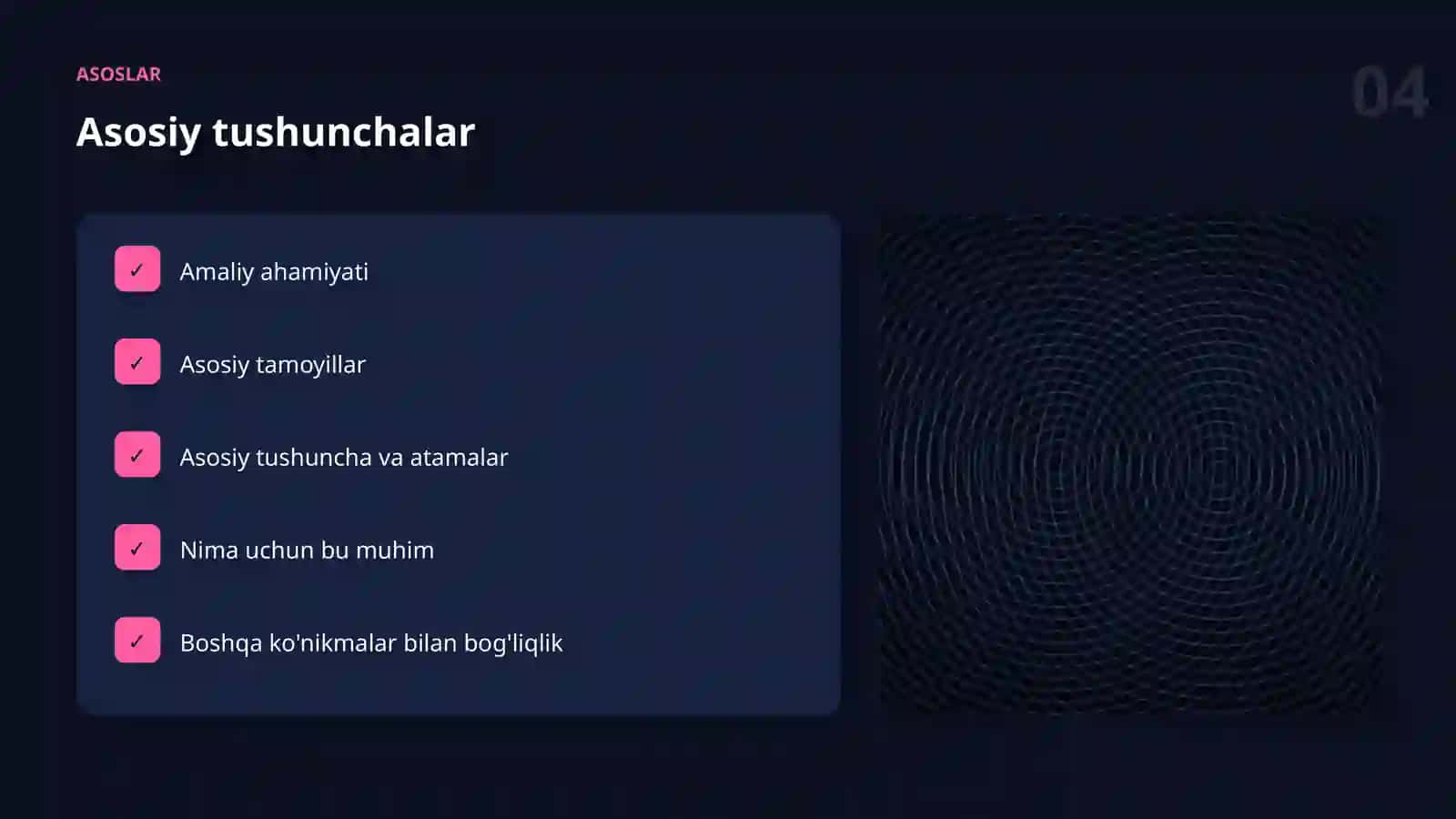 AI MA'LUMOTLAR BILAN ISHLASH 4