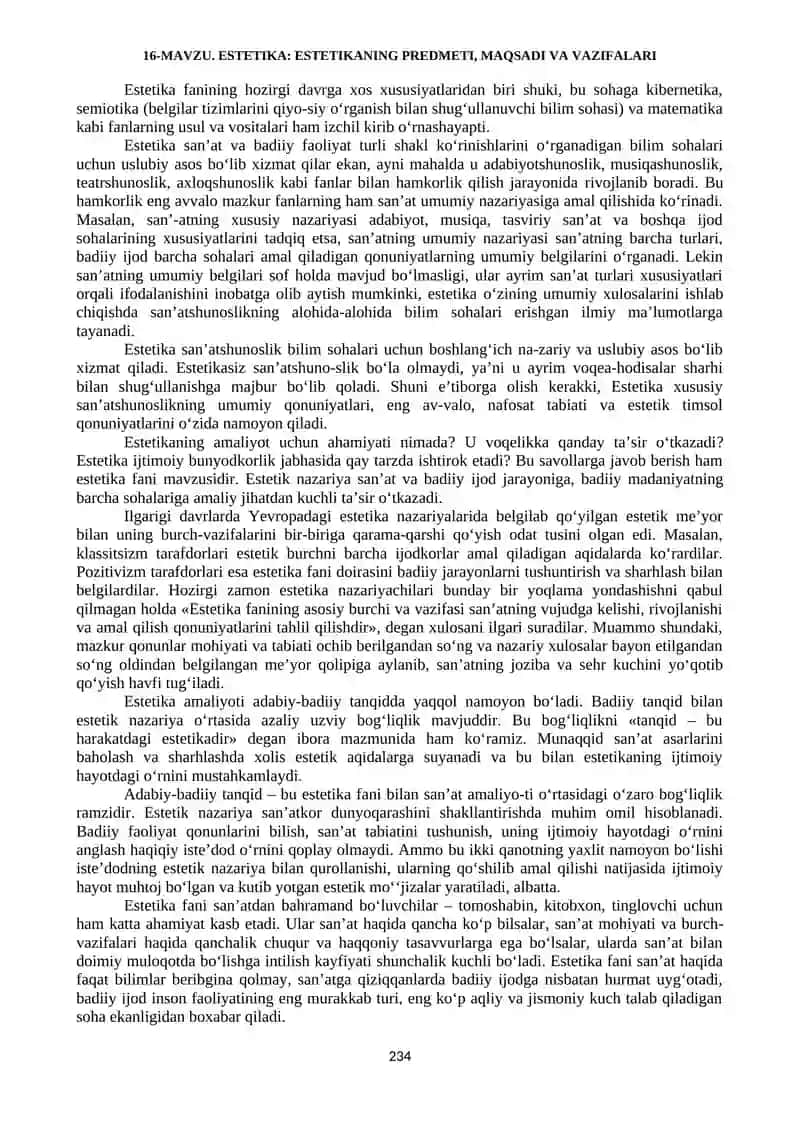 Estetika 4