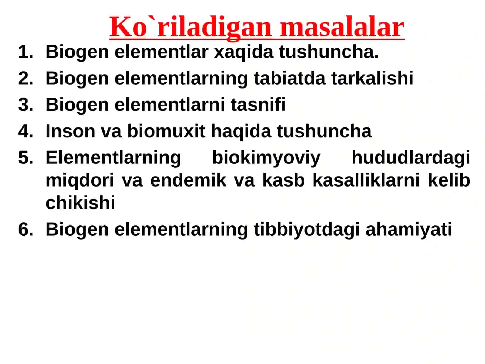 biogen elementlar 4