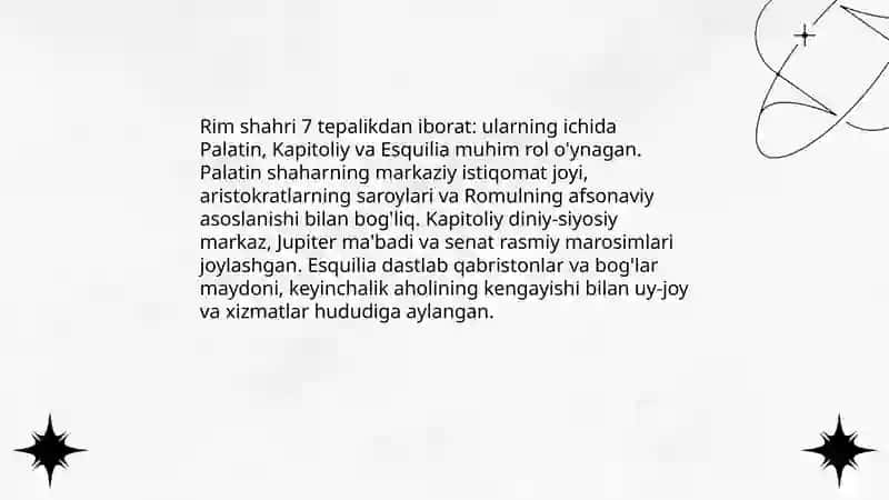 Qadimgi Rim.(Respublika davrigacha) 4