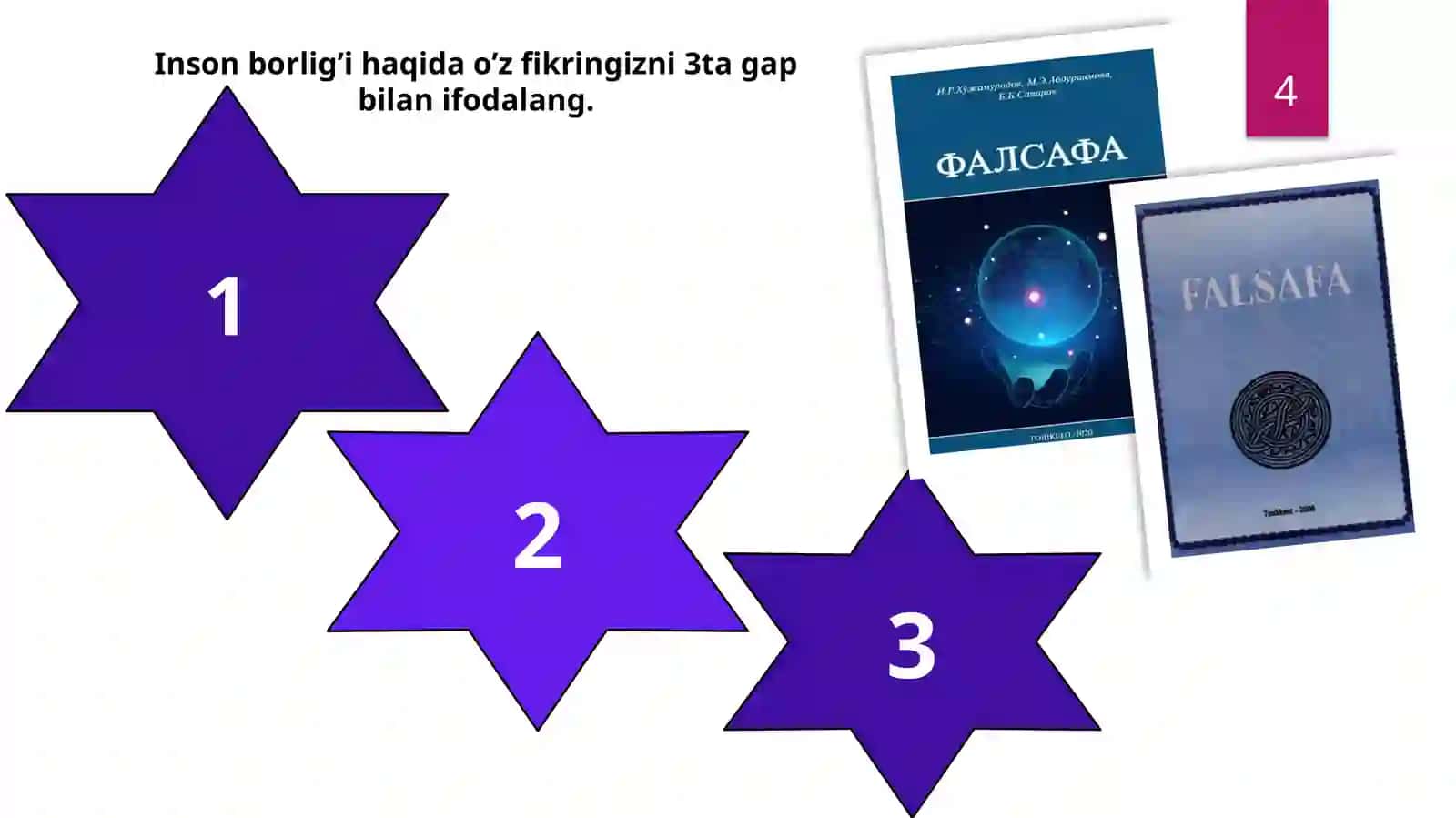 Boymurodova Fotimaning Falsafa fanidan taqdimoti 4