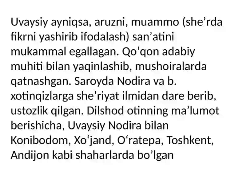 Jahon otin Uvaysiy 4