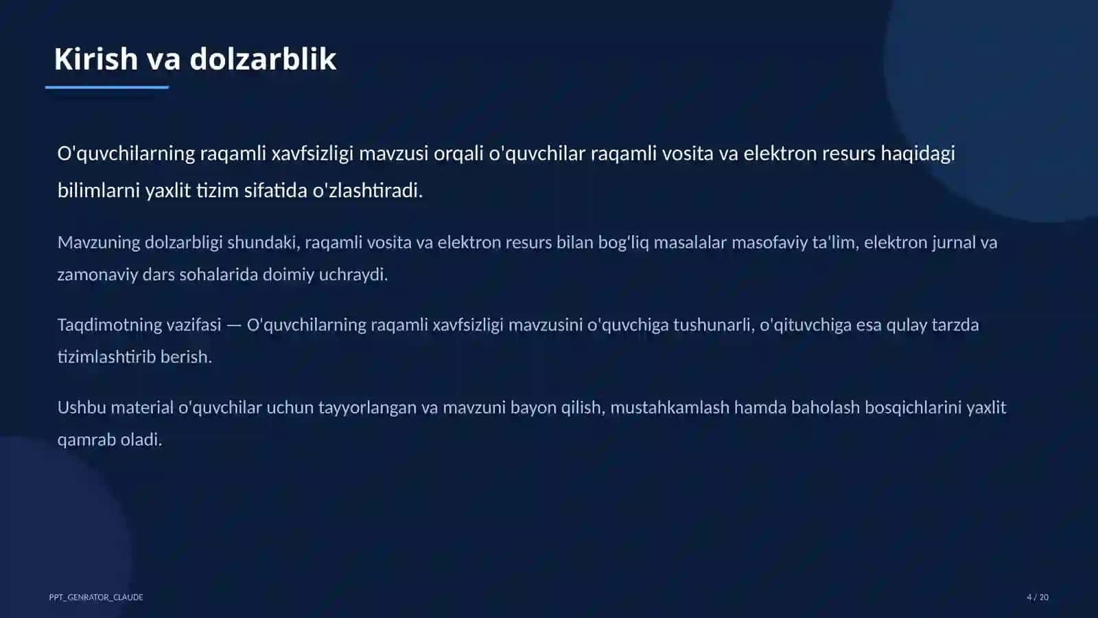 O'quvchilarning raqamli xavfsizligi 4