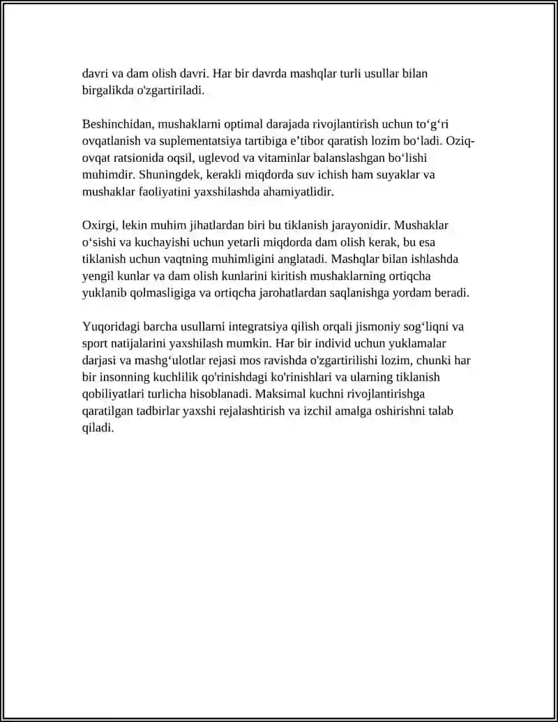 KUCHLILIK SIFATLARINI RIVOJLANTIRISHDA QO'LLANUVCHI USULLAR 4