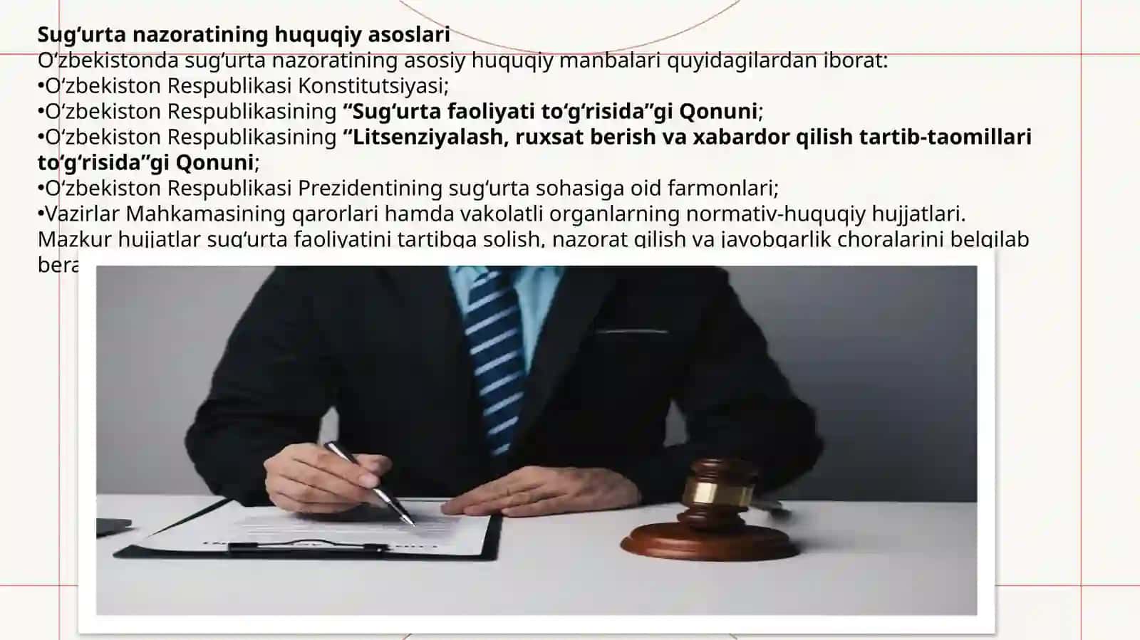 Sug’urta Nazorati 4