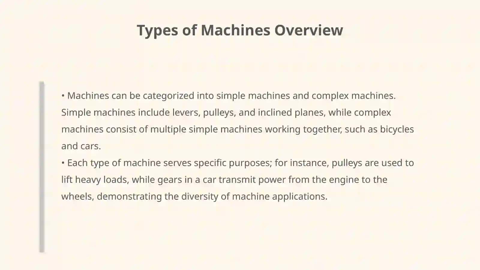 Fundamental Concepts of Machines and Processes 4