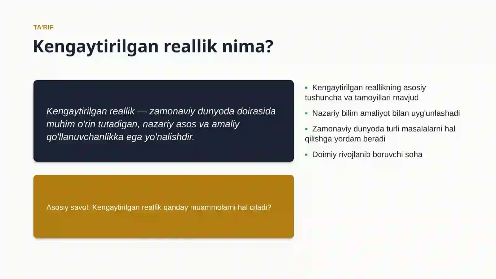 ZAMONAVIY DUNYODA • #99101 4
