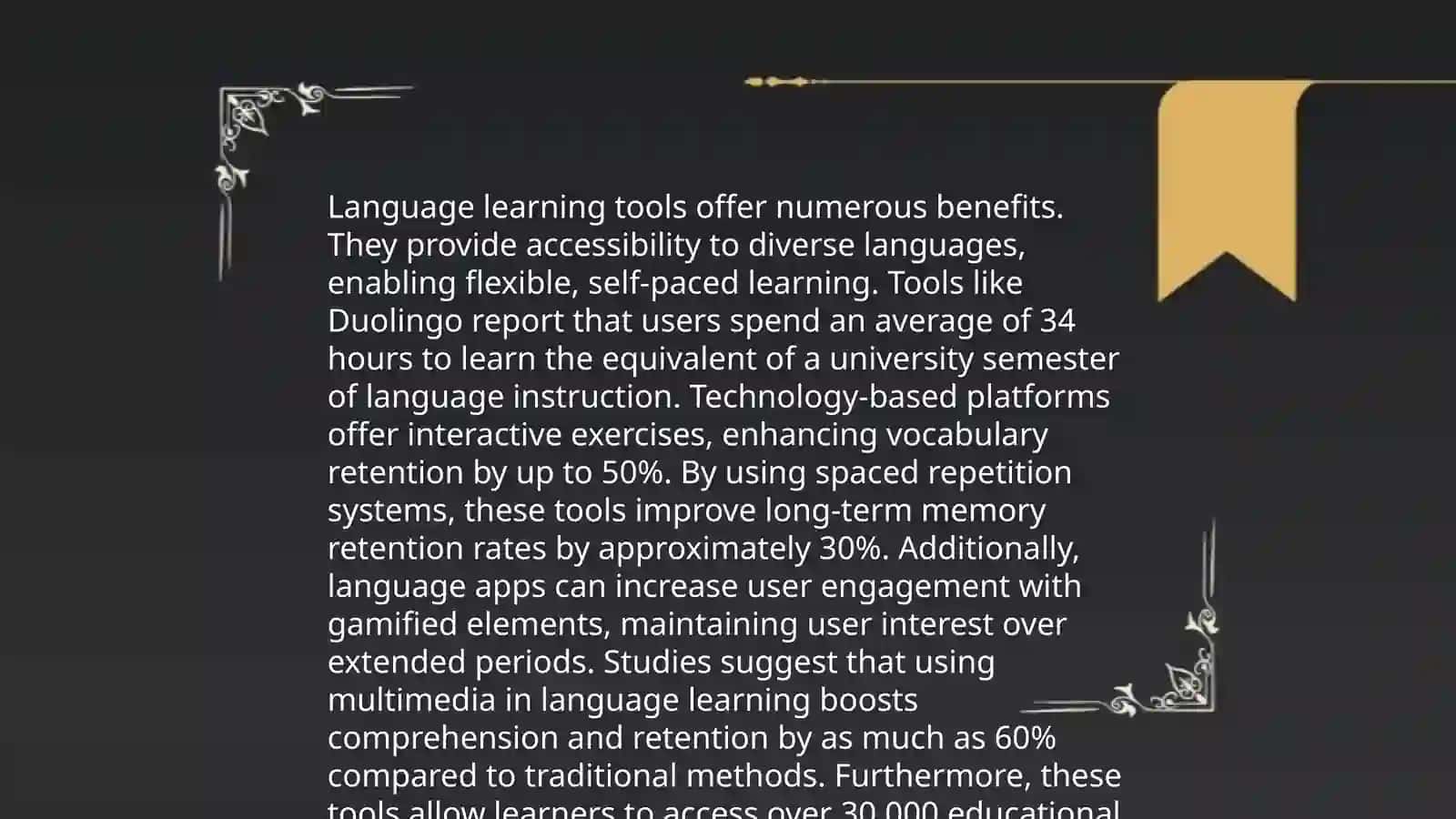 Presentation on Language Learning Tools 4