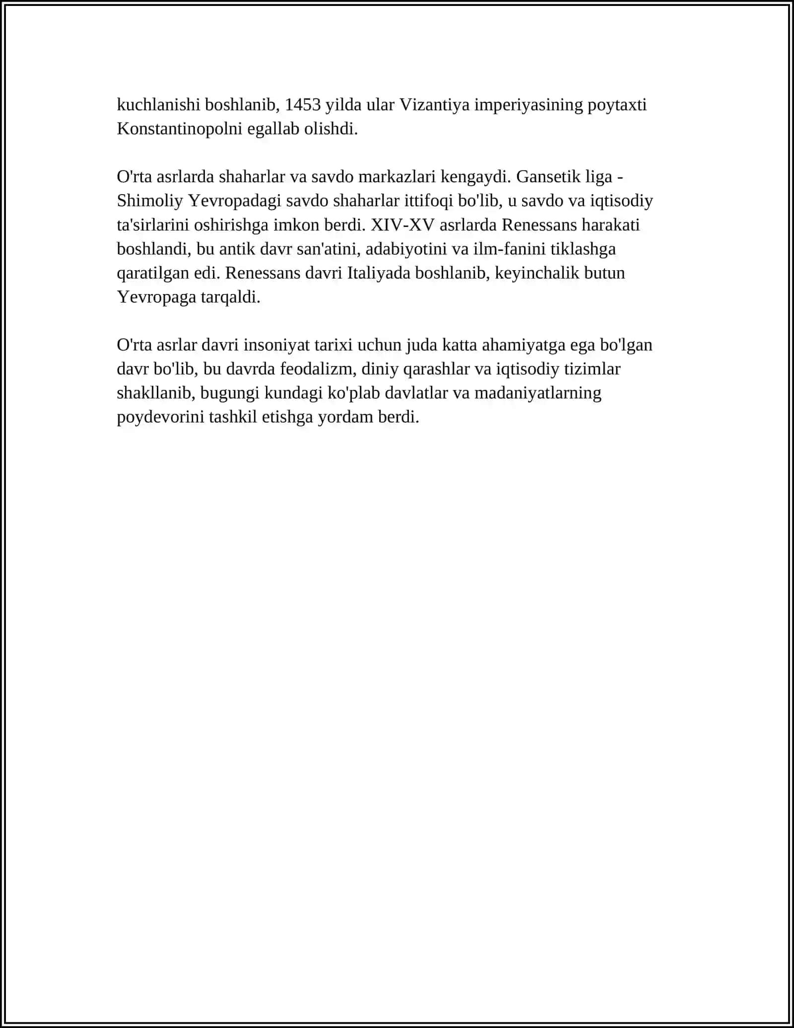 TARIX MUSTAQIL ISH 4