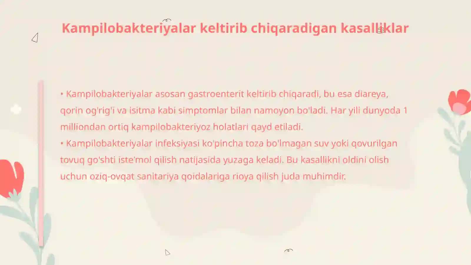 Kampilobakteriyalar va Xelikobakteriyalar 4