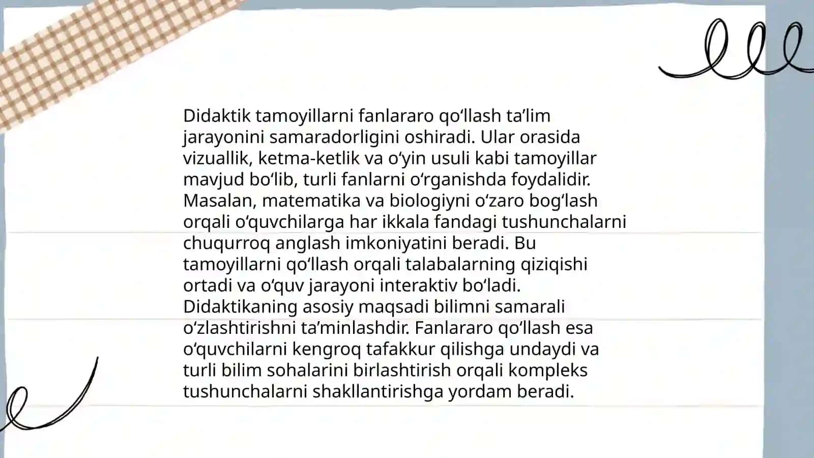 Integratsiyalashgan o'quv dasturlarini loyihalash 4