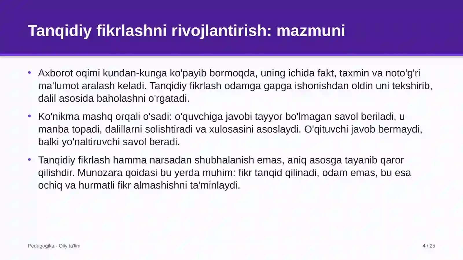 tug'ruq komplekslarida tanqidiy fikrlashni rivojlantirish 6238 4