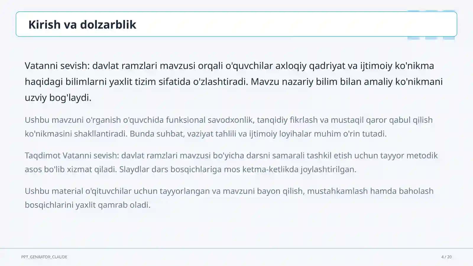 Davlat ramzlari (3-sinf) 4