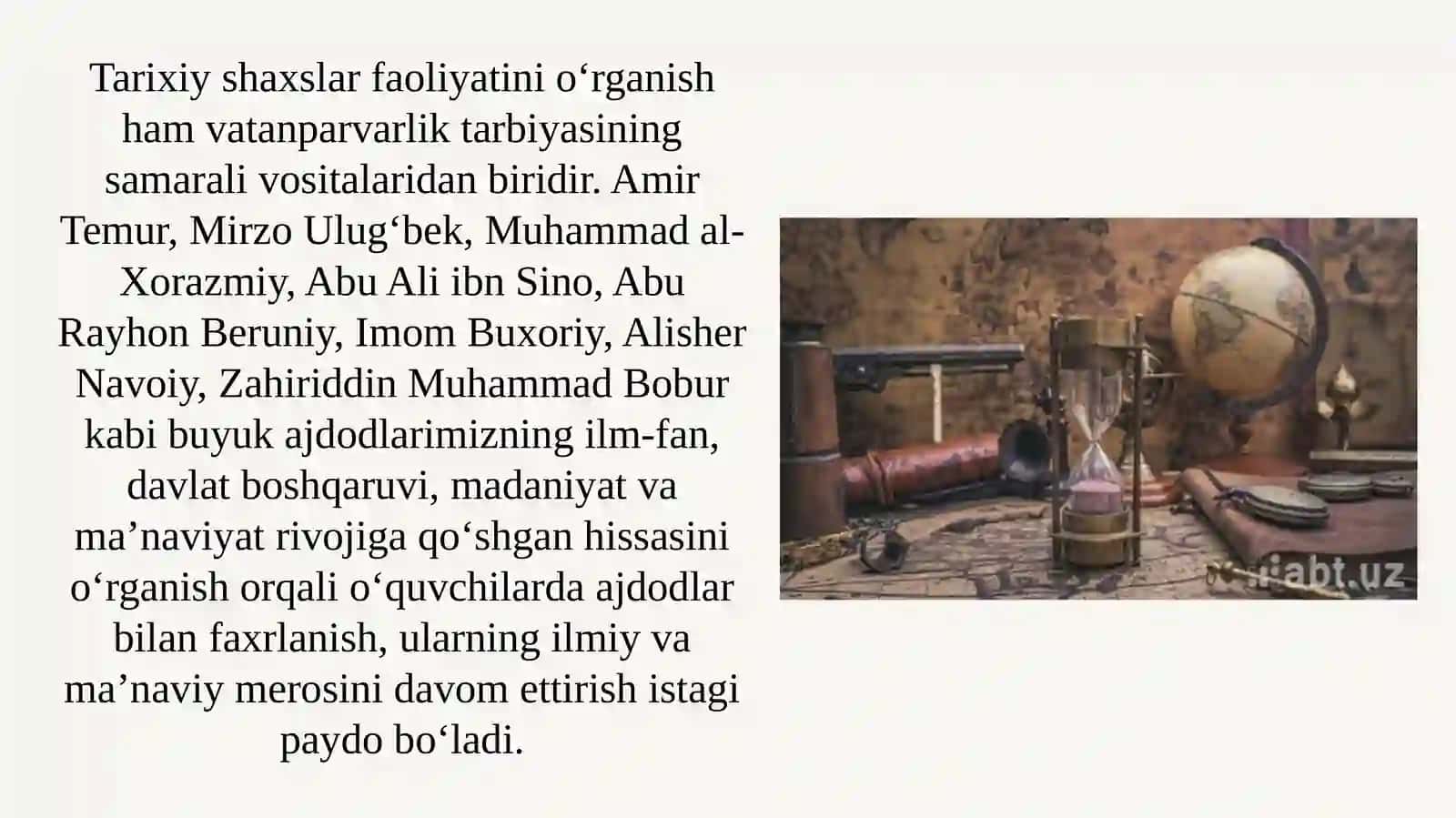 Tarix darslarida milliy qadriyatlar va vatanparvarlik 4