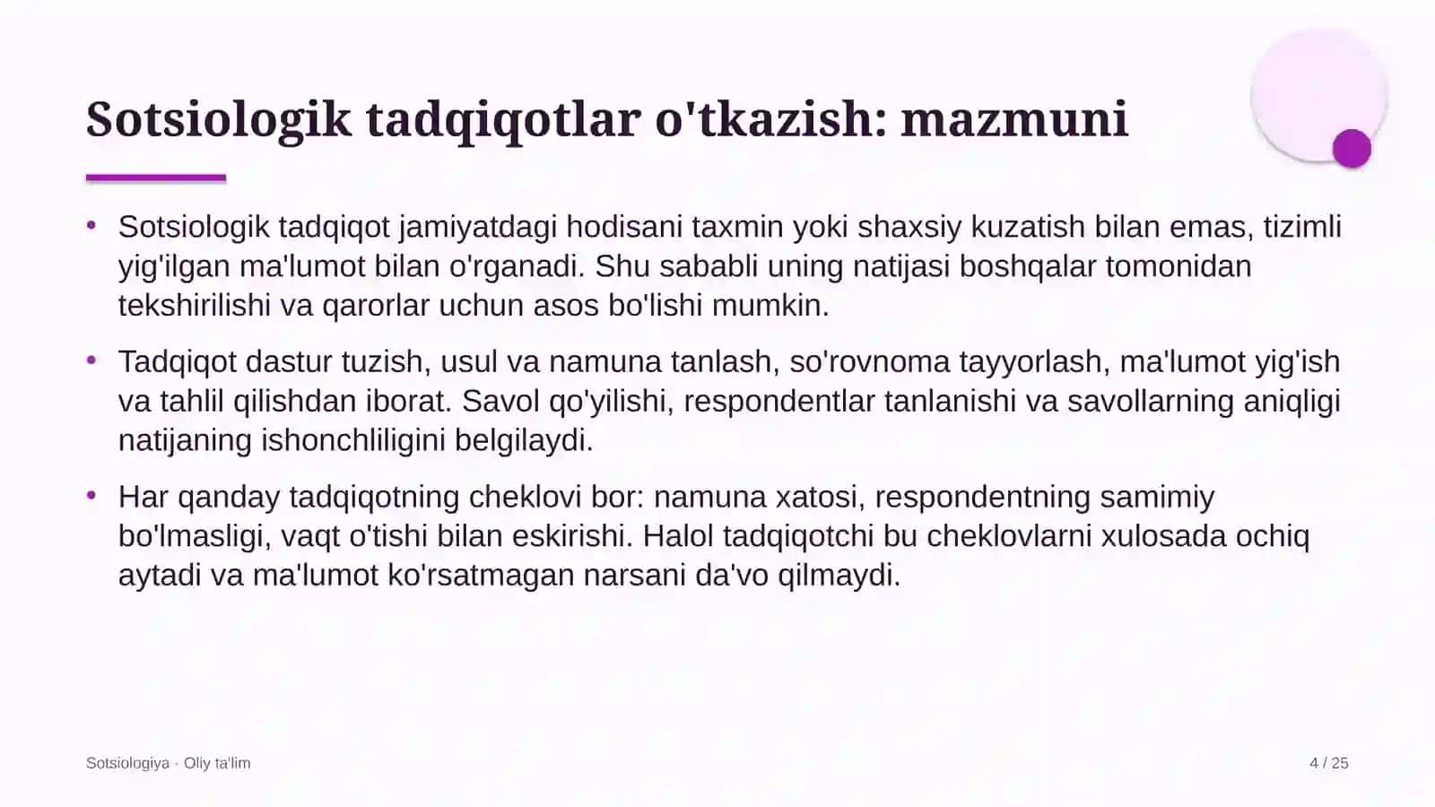 Yangiliklar saytlarida sotsiologik tadqiqotlar o'tkazish 4