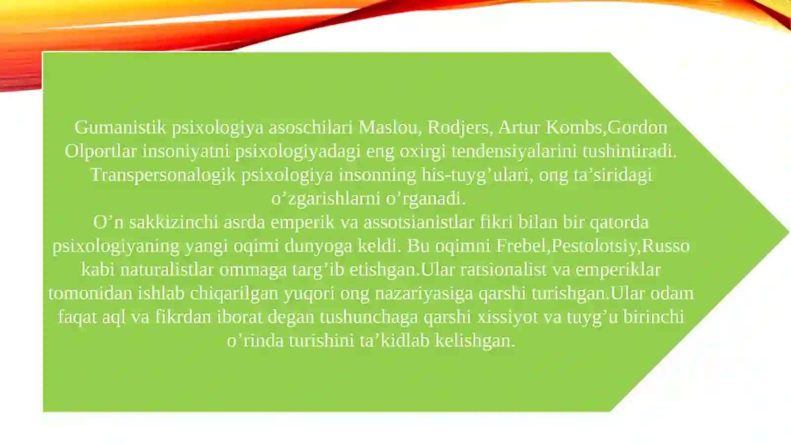 Gumanistik   psixologiya maktabi 4
