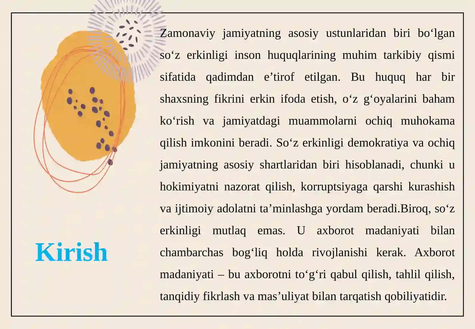 So’z erkinligi va axborot madaniyati 4