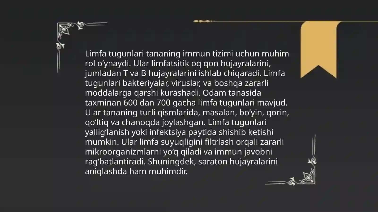 Limfa tizimi 4