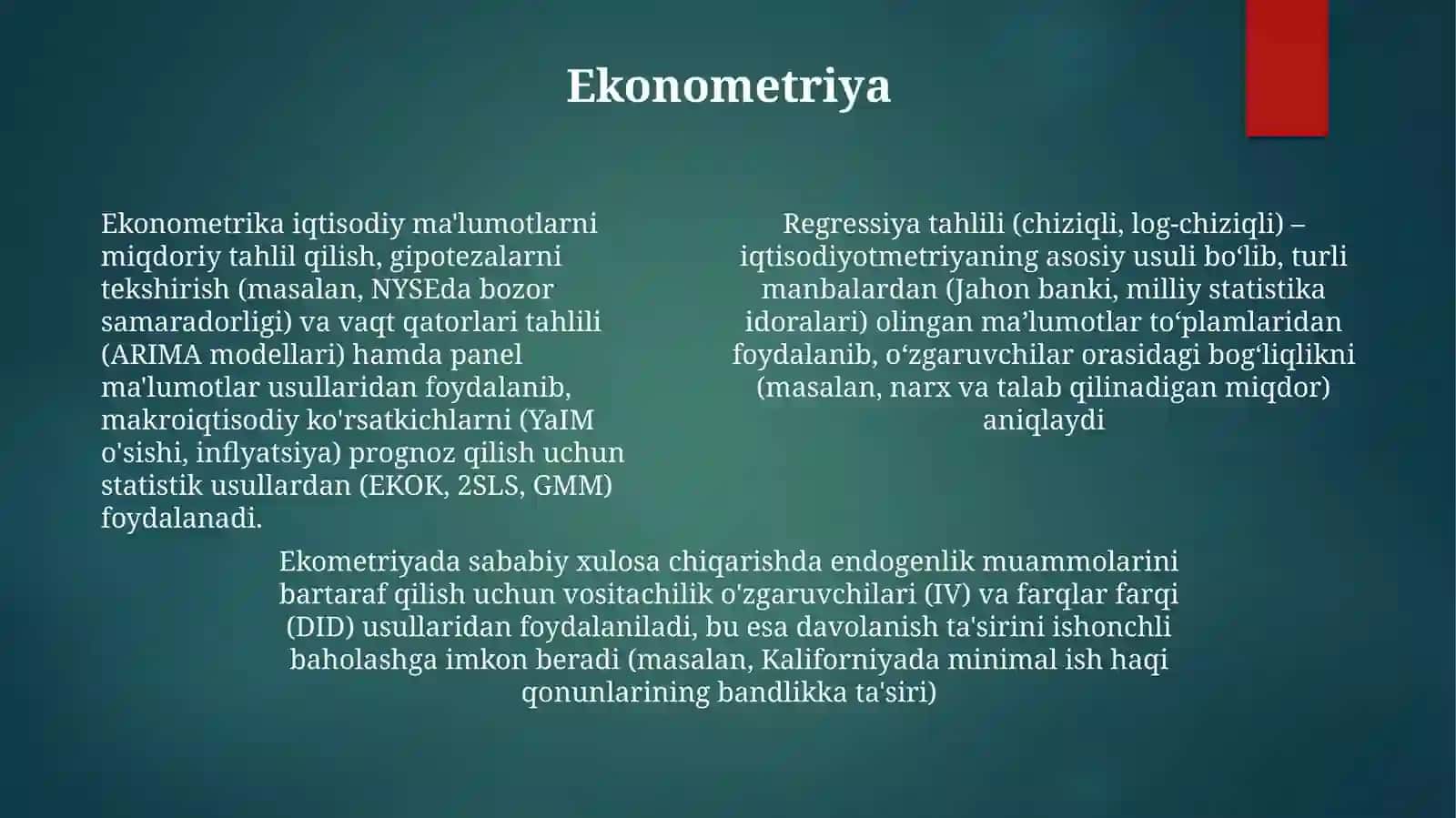 Iqtisodiytaxlilningmetodivausullari 4