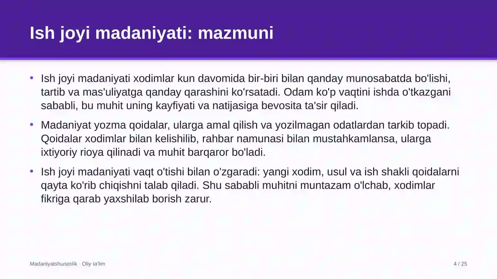 stomatologiya klinikalarida ish joyi madaniyati 9891 4