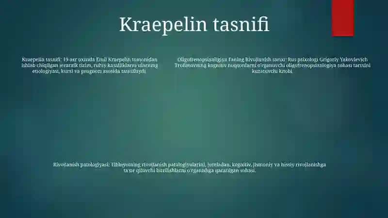 Oligofrenopsixoligiya Fanining Rivojlanish Tarixi 4