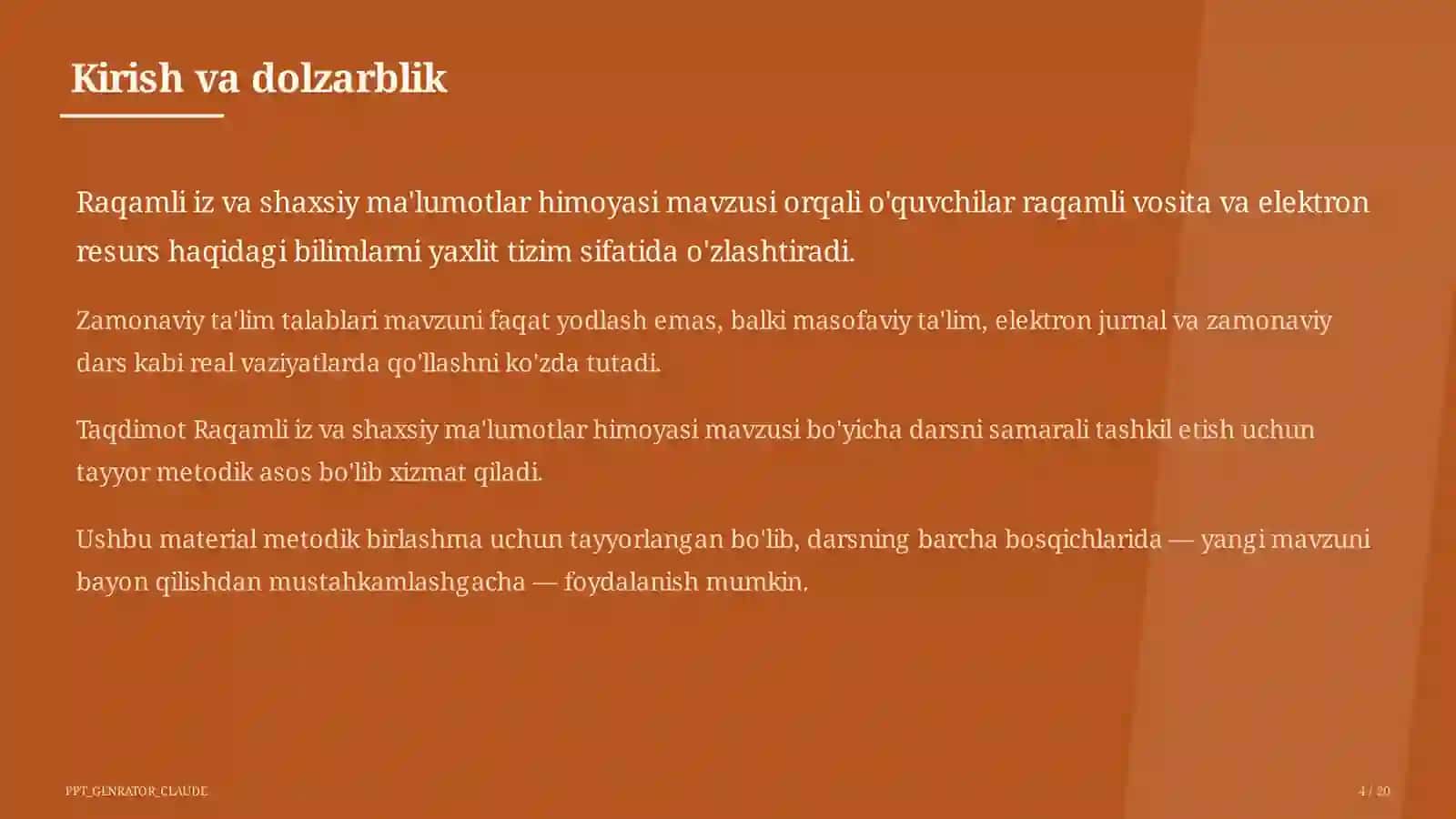 Raqamli iz va shaxsiy ma'lumotlar himoyasi 4