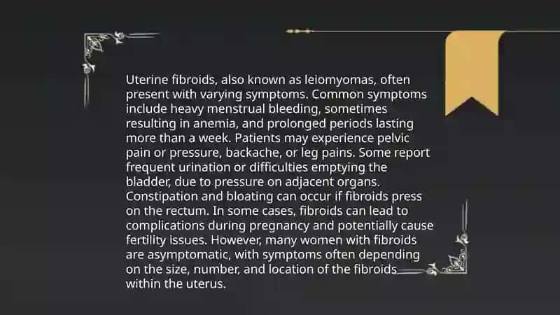 Uterine fibroids-bachadon miomasi 4