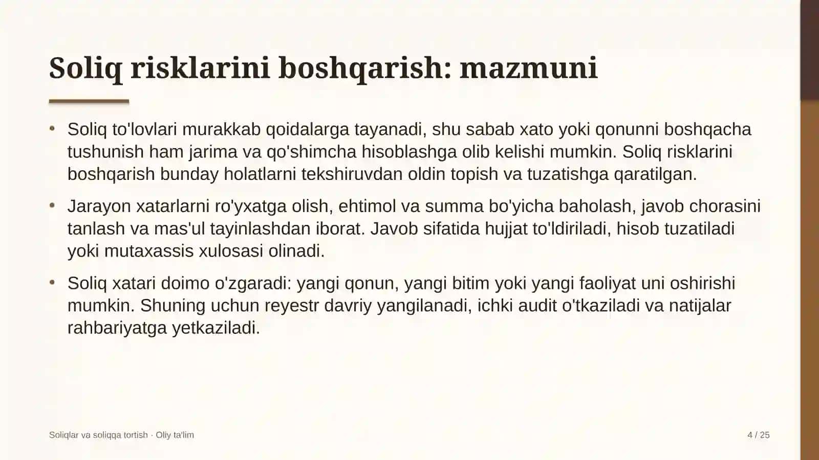 yakka tartibdagi uy joy qurilishida soliq risklarini boshqarish 3241 4
