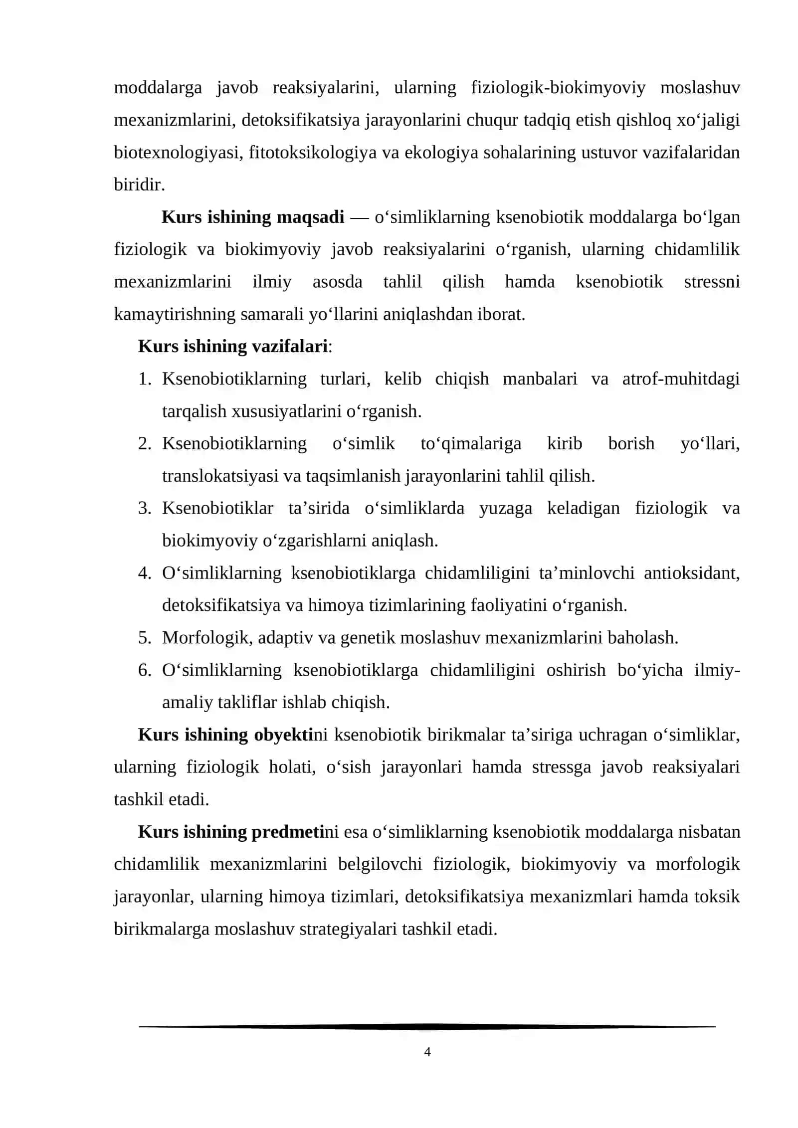 O‘simliklarning ksenobiotiklar ta’siriga chidamliligi 4