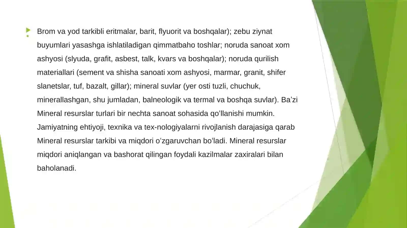 Jahonning mineral resuslari 4