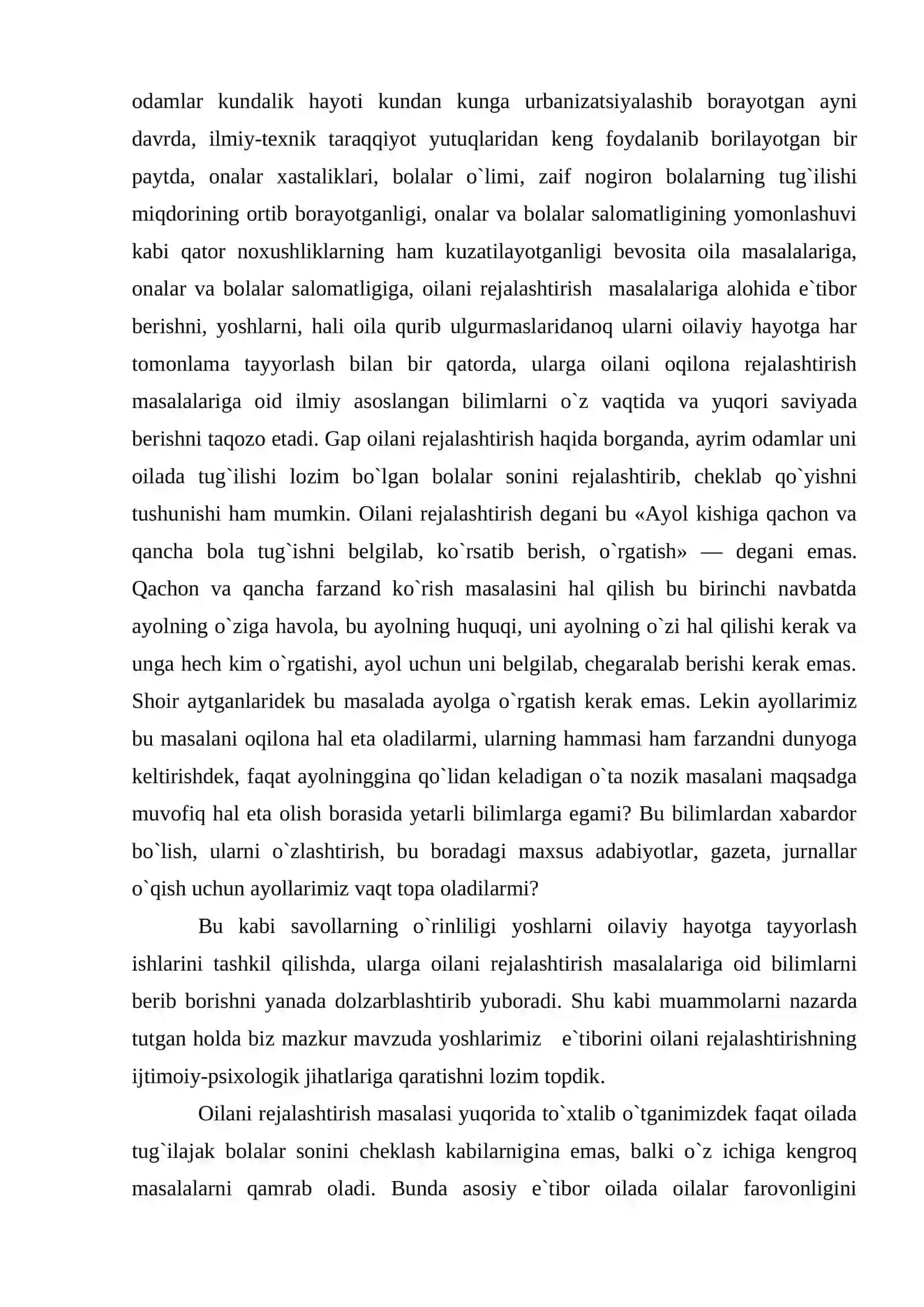 Reproduktiv salomatlikning ijtimoiy-psixologik jihatlari kontratseptiv madaniyatni shakllantirish 4