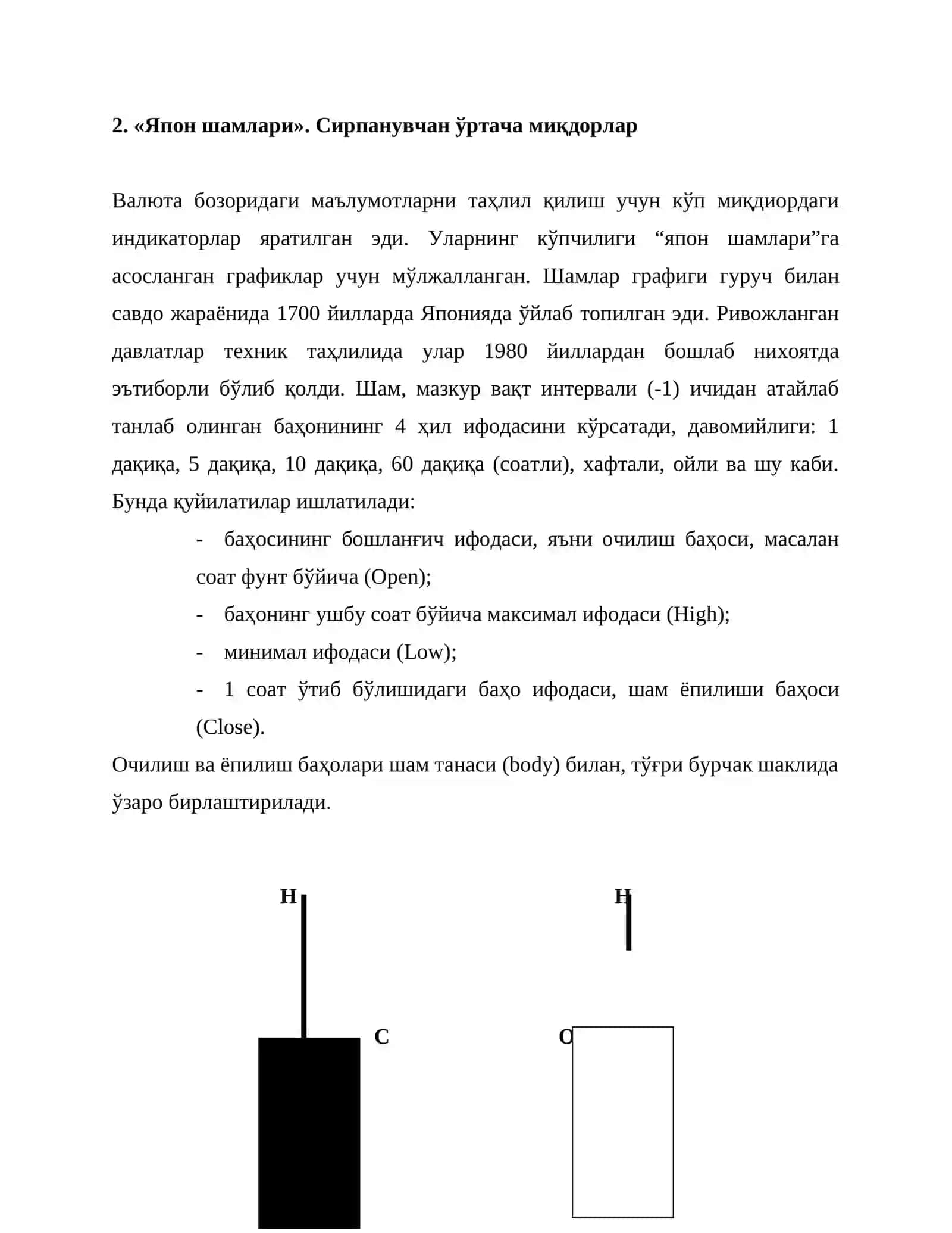 Техник таҳлил 4