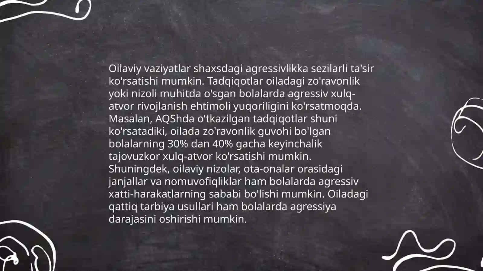 Shaxsdagi agressiv xulq motivatsiyalari 4