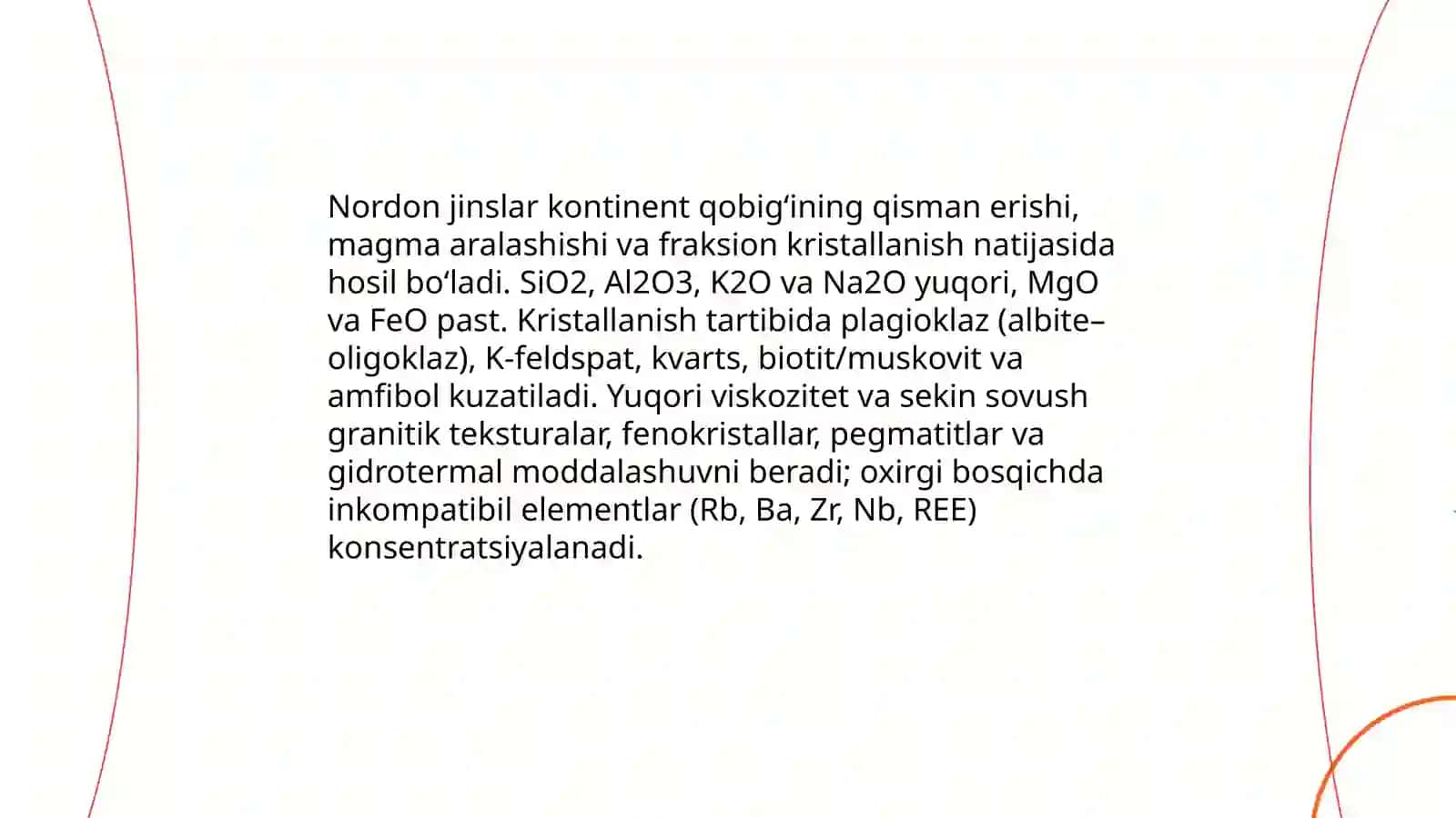 Nordon magmatik jinslar 4