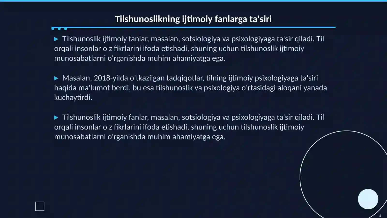 Tilshunoslikning ijtimoiy fanlar bilan munosabati 4