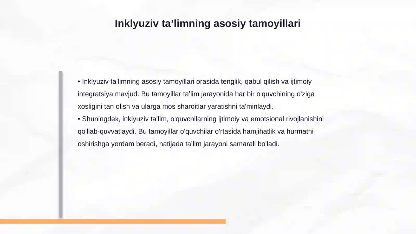 Inklyuziv taʼlimning pedagogik yondashuvlari 4