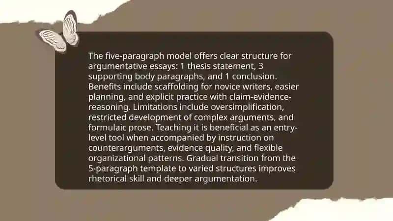 Argumentative essay 4